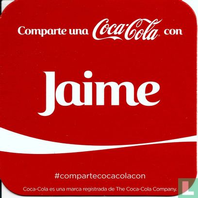 Comparte una Coca-Cola con Jaime