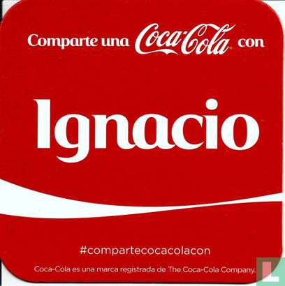 Comparte una Coca-Cola con Ignacio