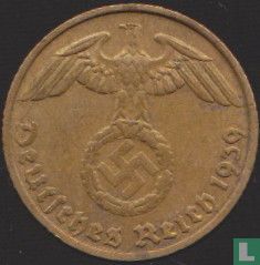 Duitse Rijk 5 reichspfennig 1939 (E) - Afbeelding 1