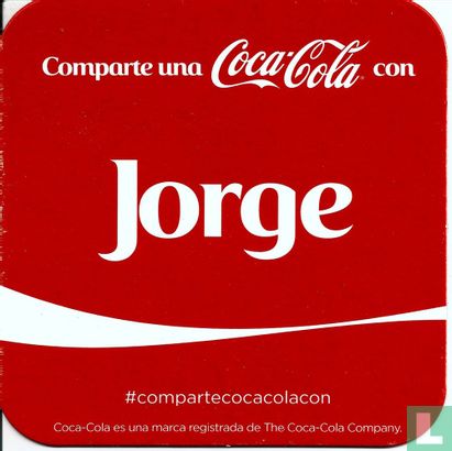 Comparte una Coca-Cola con Jorge