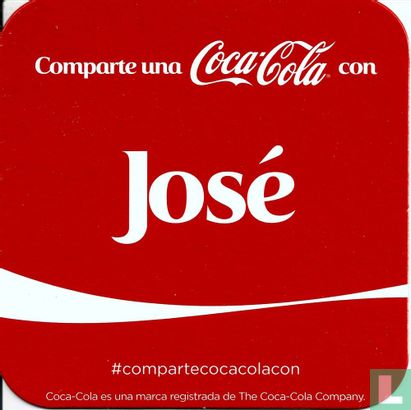 Comparte una Coca-Cola con José