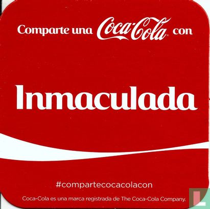 Comparte una Coca-Cola con Inmaculada