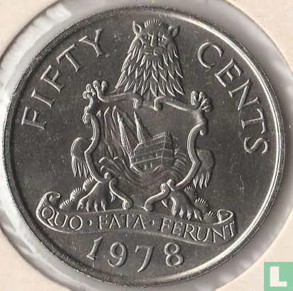Bermuda 50 cents 1978 - Image 1