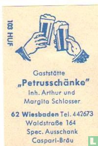 Gaststätte Petrusschänke -  Arthur u. Margita Schlosser
