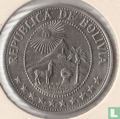 Bolivia 1 peso boliviano 1978 - Afbeelding 2