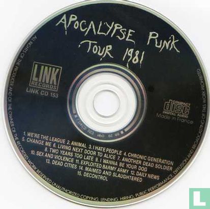 Apocalypse Punk Tour 1981 - Afbeelding 3