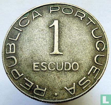 Sao Tome and Principe 1 escudo 1939 - Image 2