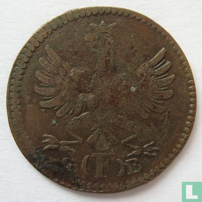 Frankfurt am Main 1 pfennig 1794 (GB) - Afbeelding 2