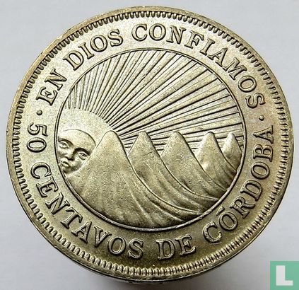 Nicaragua 50 centavos 1956 - Afbeelding 2