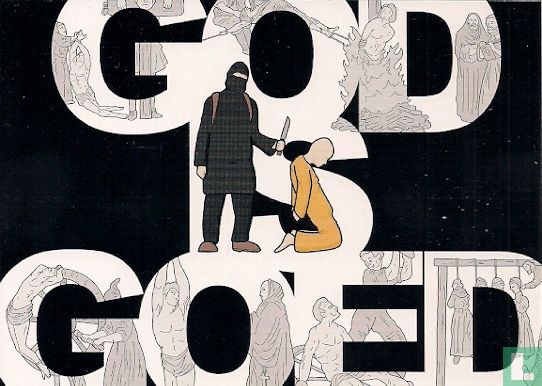 B140202 - Boomerang supports wereldvrede. "God is goed" - Image 1