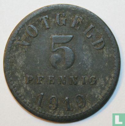 Kissingen 5 pfennig 1919 - Image 1