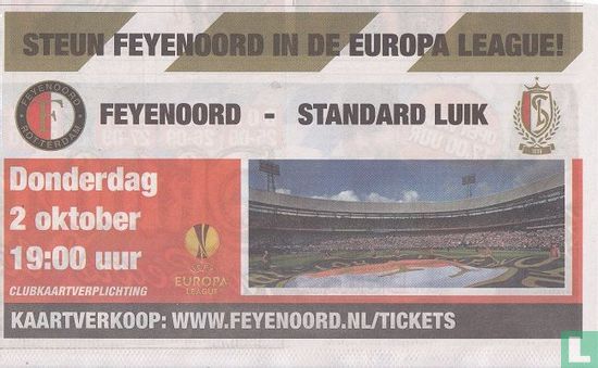 Steun Feyenoord in de Europa League!