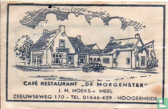 Café Restaurant "De Morgenster" - Afbeelding 1