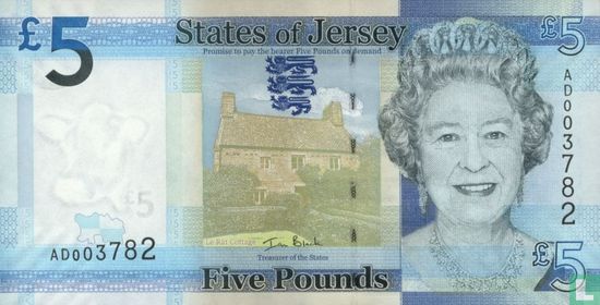 Jersey 5 Pounds ND (2010) - Image 1