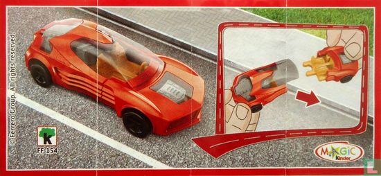 Sprinty - Racewagen (rood) - Bild 3