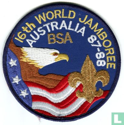 United States contingent - 16th World Jamboree (Back patch)
