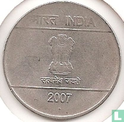 Indien 2 Rupien 2007 (Mumbai) - Bild 1