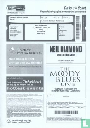 Neil Diamond World Tour 2008 - Afbeelding 2
