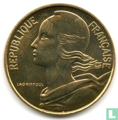 Frankreich 10 Centimes 1990 - Bild 2