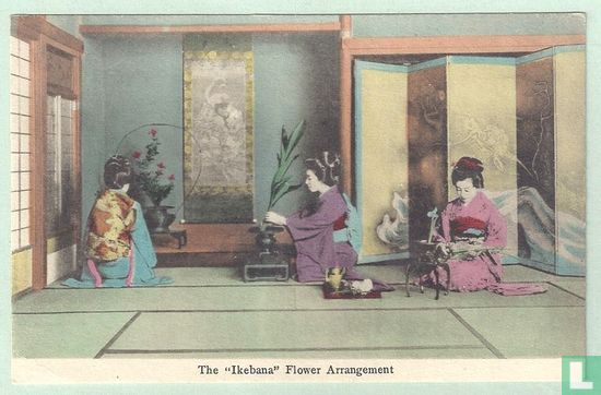 JAPAN, The "Ikebana" Flower Arrangement - Afbeelding 1