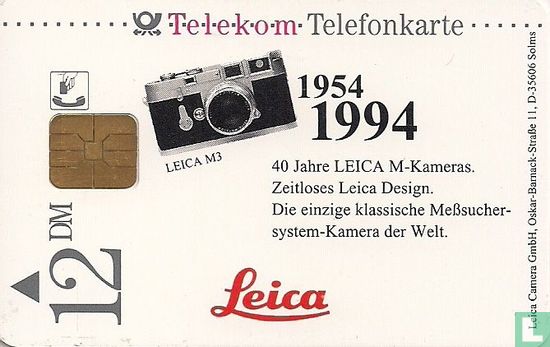 40 Jahre Leica M-Kameras - Afbeelding 1