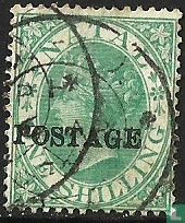 Queen Victoria (overprint Postage)