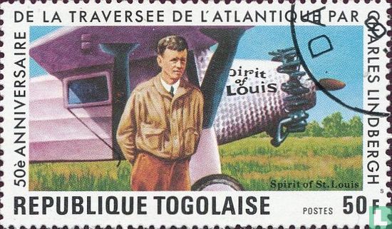 Lindbergh's solo flight  