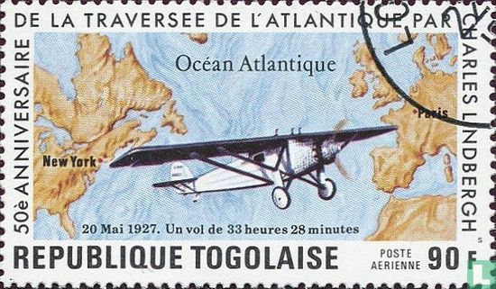 Lindbergh's solo flight    