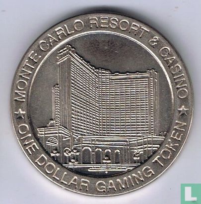 USA Las Vegas 1 dollar 1996 "Monte Carlo Resort & Casino" - Image 2