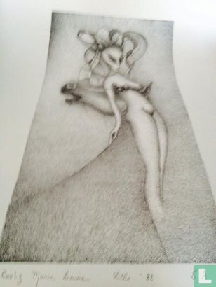 Abstrait nue-Litho E.a. - Image 1