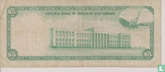 Trinidad en Tobago 5 Dollars - Afbeelding 2