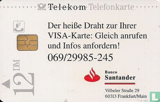 VISA-Karte / Banco Santander - Image 1
