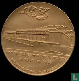 USA Philadephia Mint 1969 - Afbeelding 1