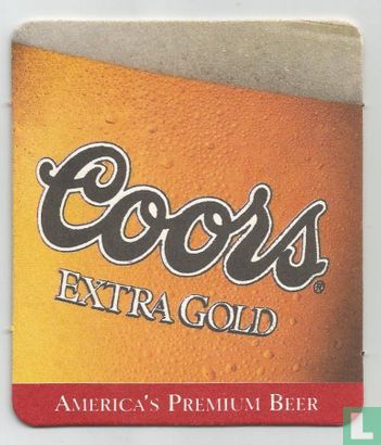 Coors extra gold - Afbeelding 1