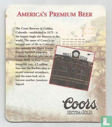 Coors extra gold - Afbeelding 2