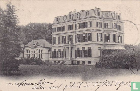 Sanatorium Oranje Nassauoord bij Renkum. - Afbeelding 1
