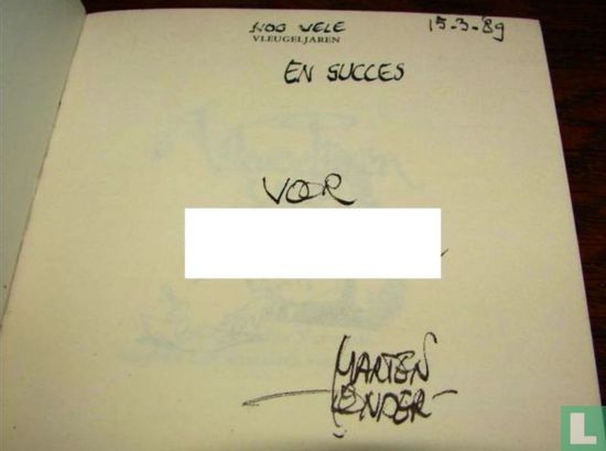 handtekening Marten Toonder  - Afbeelding 2