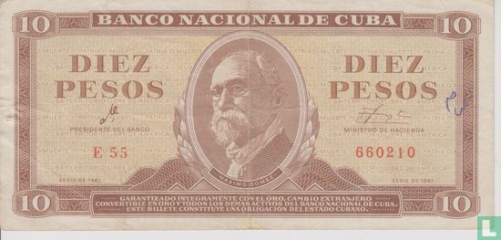 CUBA 10 Pesos - Afbeelding 1