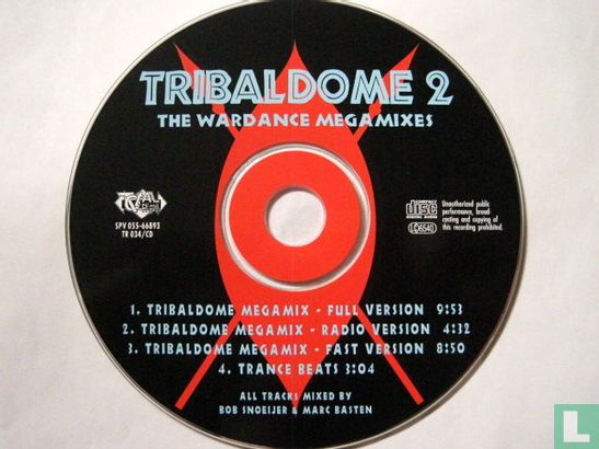 Tribaldome 2 - The Wardance Megamixes - Afbeelding 3