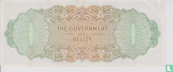 Belize 10 dollar 1975 - Image 2
