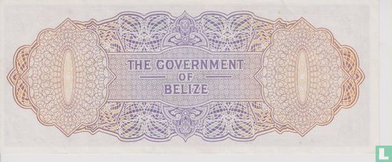 Belize 2 dollar 1975  - Image 2
