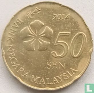 Malaysia 50 sen 2014 - Image 1