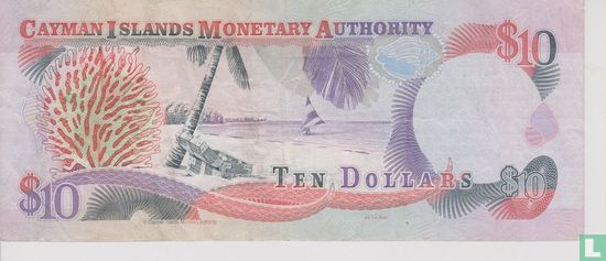 Îles Caïmans 10 __gVirt_NP_NNS_NNPS<__ Dollars - Image 2