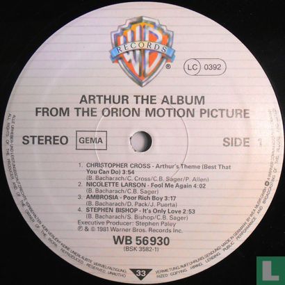 Arthur, the album - Bild 3