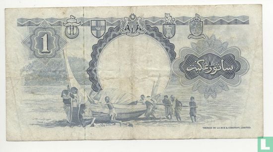 Malaisie et Bornéo britannique 1 Dollar - Image 2