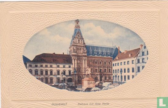 Düsseldorf Rathaus mit Alter Markt - Bild 1