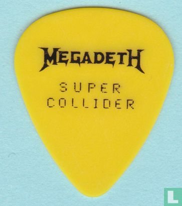Megadeth Plectrum, Guitar Pick, Dave Mustaine, 2013 - Afbeelding 1