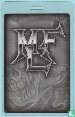 Megadeth Backstage Pass, Megafanclub Laminate 2009 - Image 2