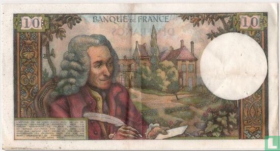 Frankrijk 10 Francs 1966 - Afbeelding 2