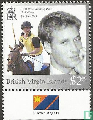 21e anniversaire du prince William de Galles